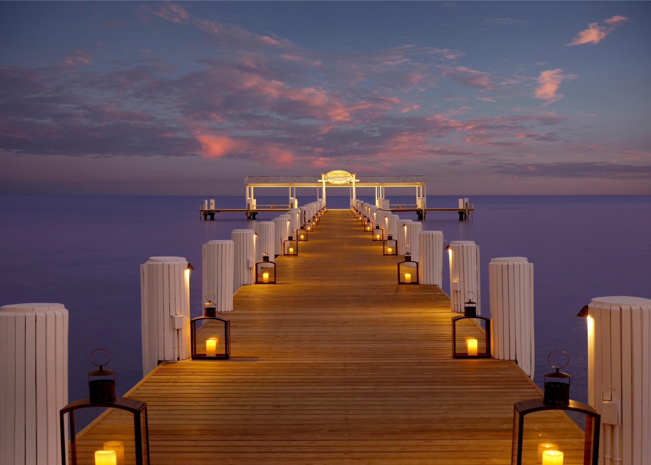 Cheeca Lodge&Spa Islamorada Facilidades foto The pier at the Four Seasons Resort Maldives at Landaa Giraavili